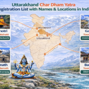 Chardham registration list temple names and locations